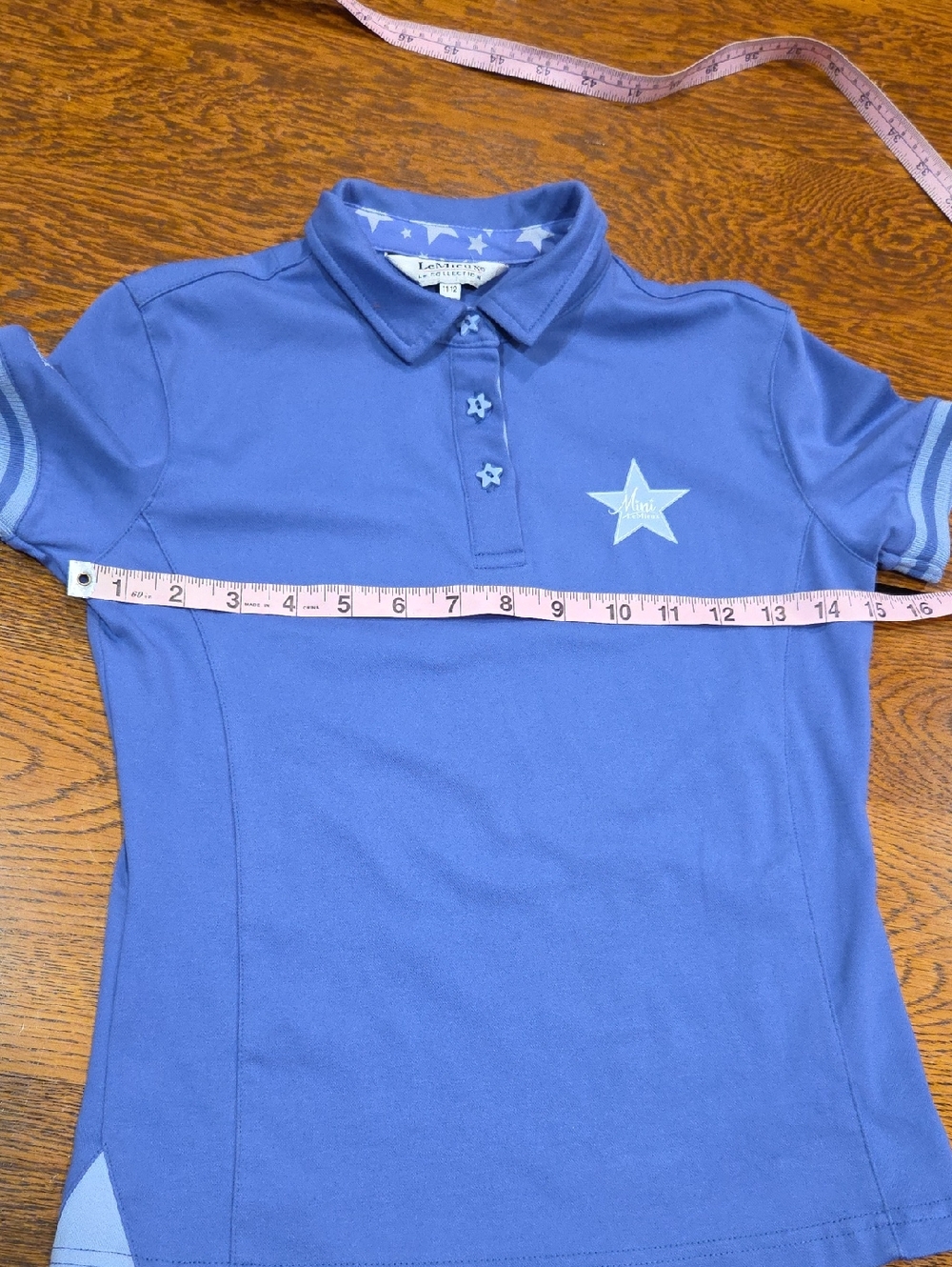 LeMieux Girls Mini LeMieux  Polo Shirt Size 11-12 - Picture 4 of 9